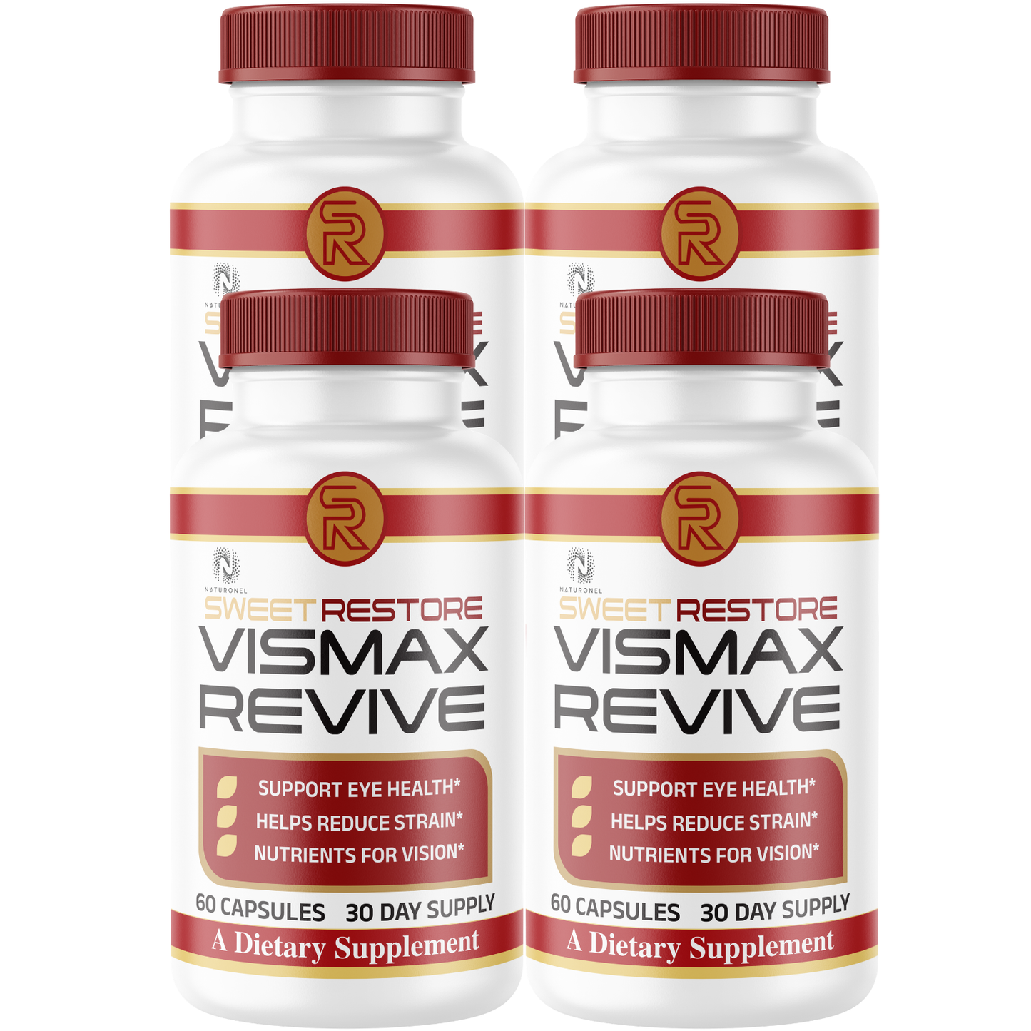 VisMax Revive Eye Health Supplement – Lutein, Zeaxanthin, Bilberry, Alpha Lipoic Acid, Vitamins A, C & E, Vision Nutrition Formula