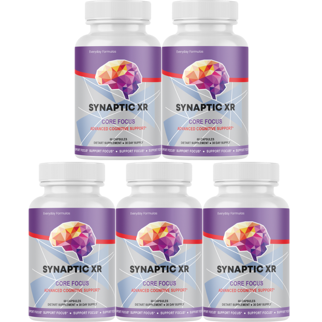 Synaptic XR Core Focus Pills to Boost Cognitive Performance 60 Capsules