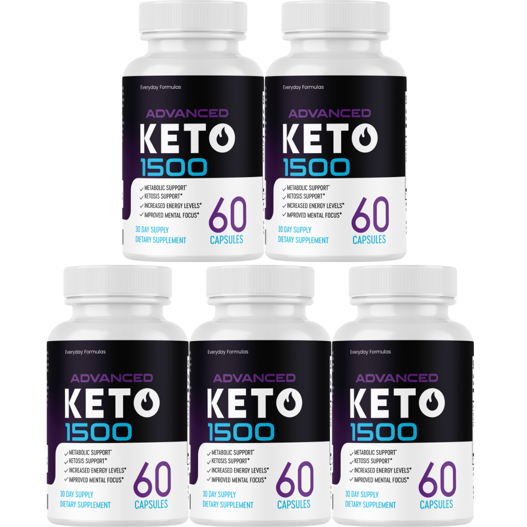 Advanced Keto 1500 Weight Loss Diet Pills 60 Capsules