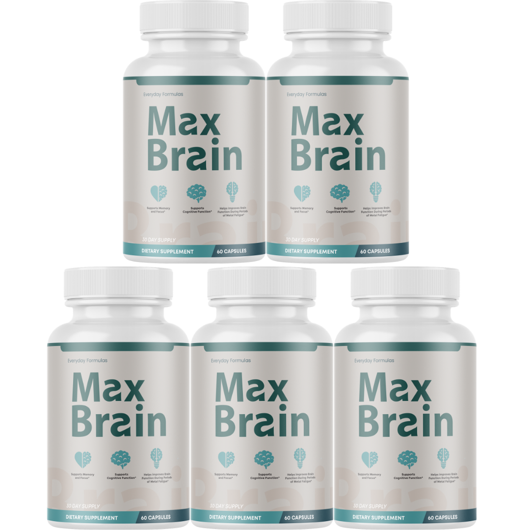 Max Brain, Brain Health Support Supplement 60 Capsules