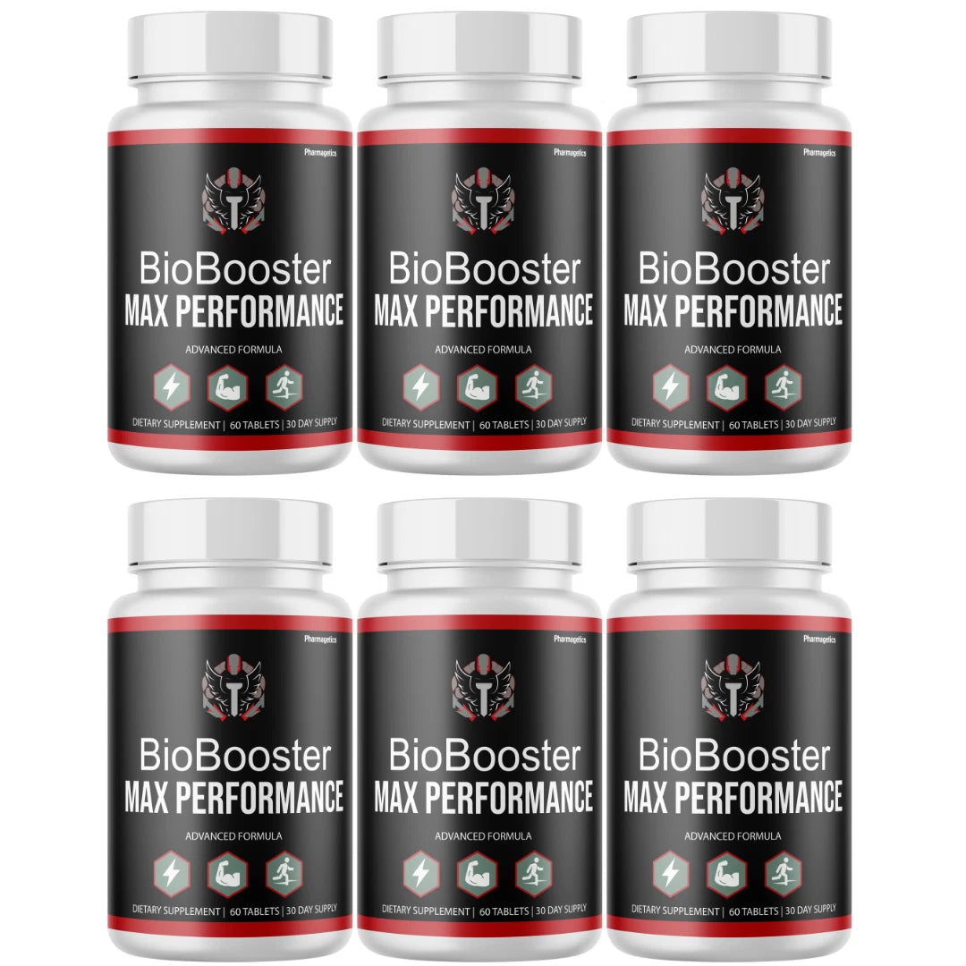 BioBooster Max Performance Male Health Support - 60 Tablets