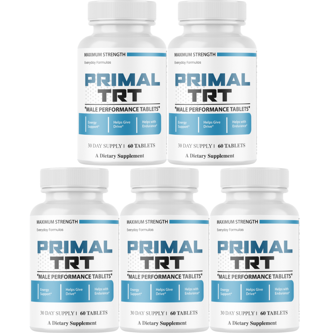 Primal TRT Male Performance Support Supplement 60 Tablets