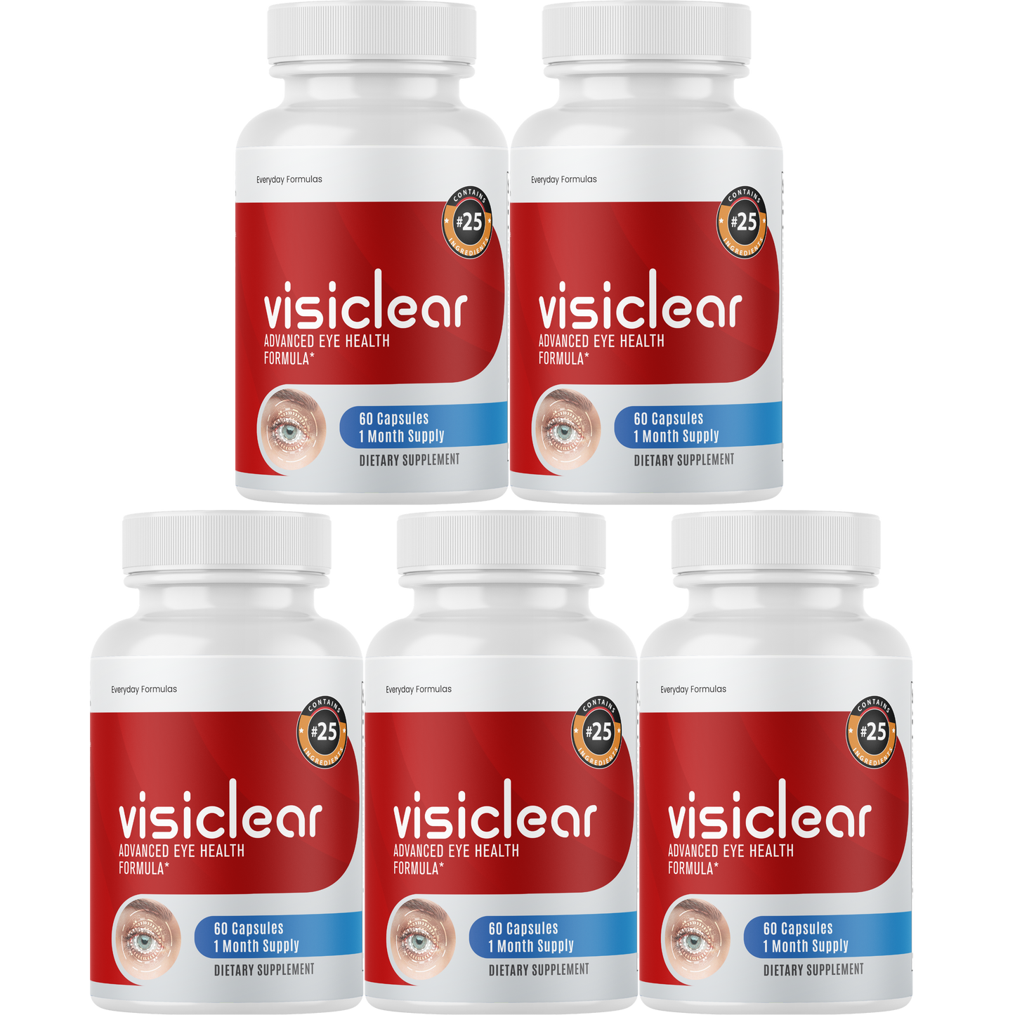 VisiClear Advanced Eye Health Formula Supplement 60 Capsules