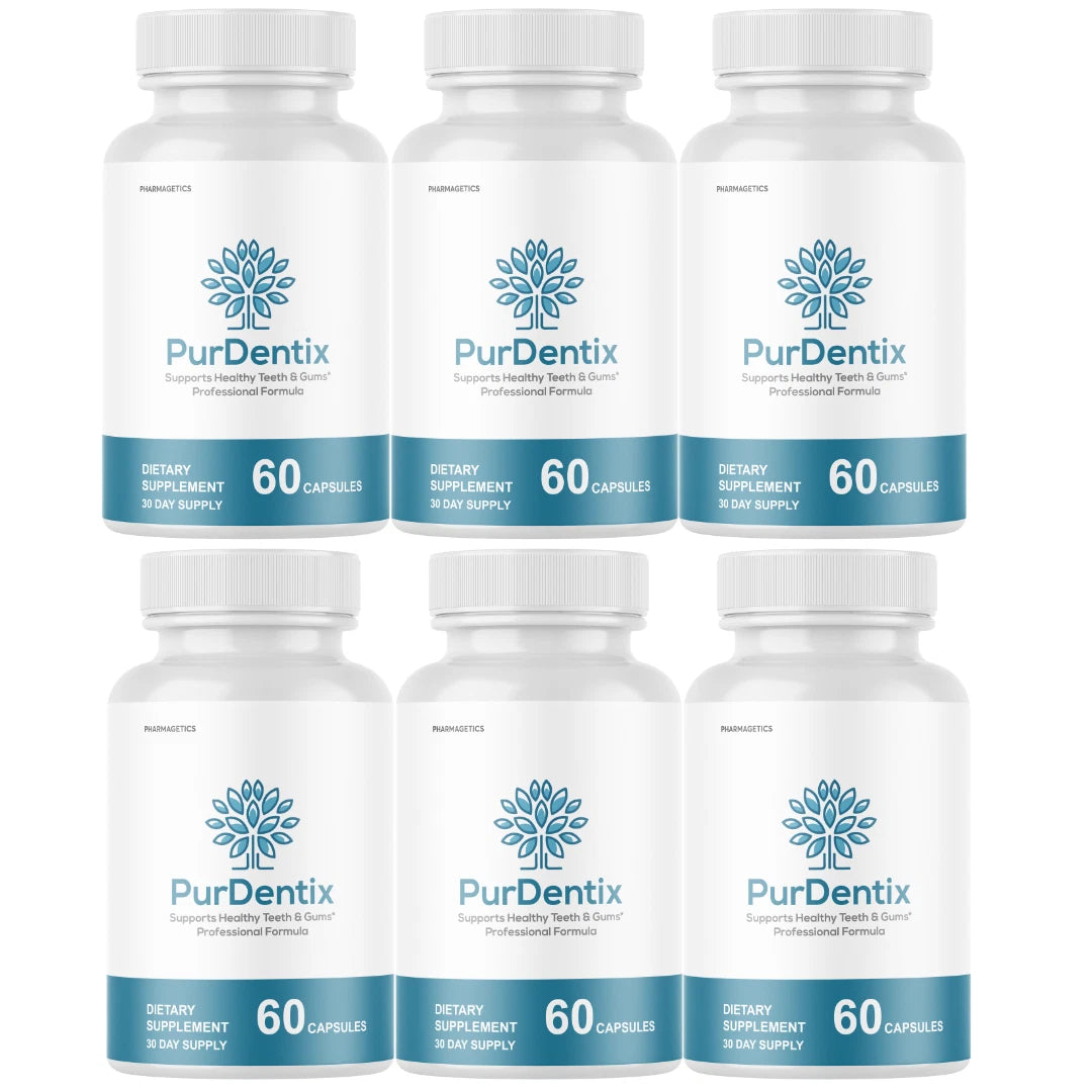 Purdentix Oral Probiotic Support Healthy Teeth and Gums 60 Capsules