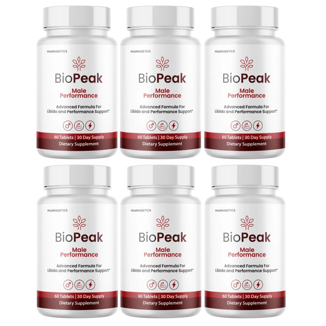 BioPeak Male Performance Supplement, Energy Support 60 Tablets