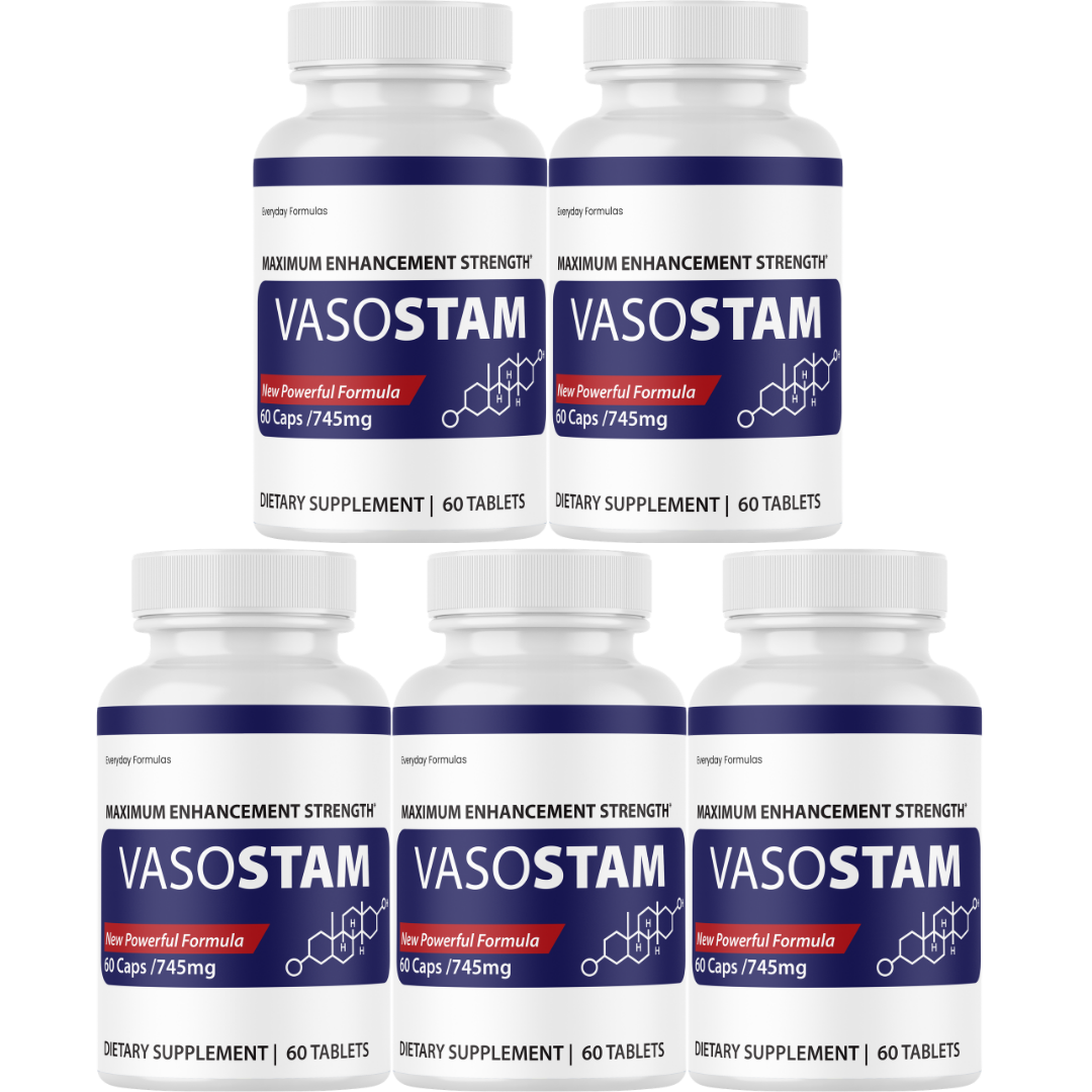 VasoStam Maximum Enhancement Strength New Powerful Formula 60 Tablets