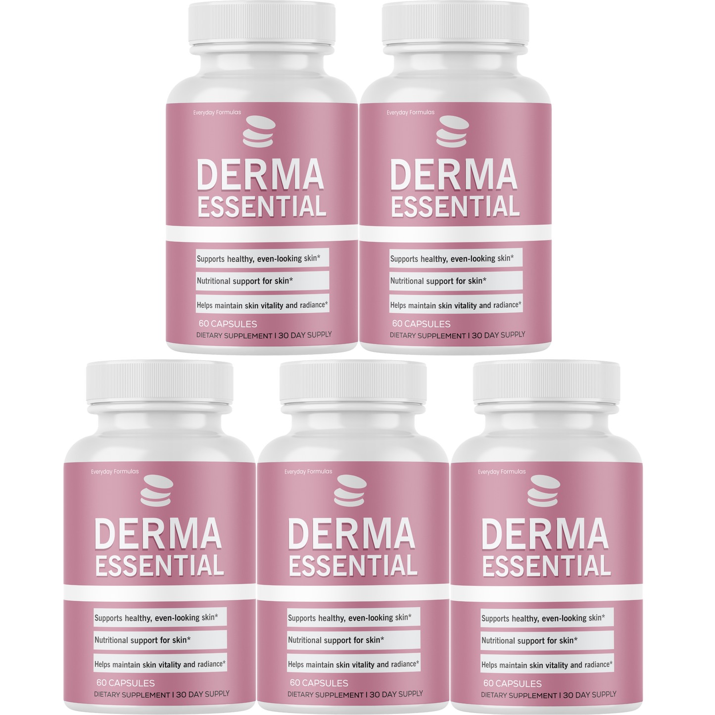 Derma Essential Capsules Premium Derma Essential for Skin Clarity 60 Capsules