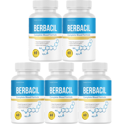 Berbacil Healthy Blood Circulation Support 60 Capsules