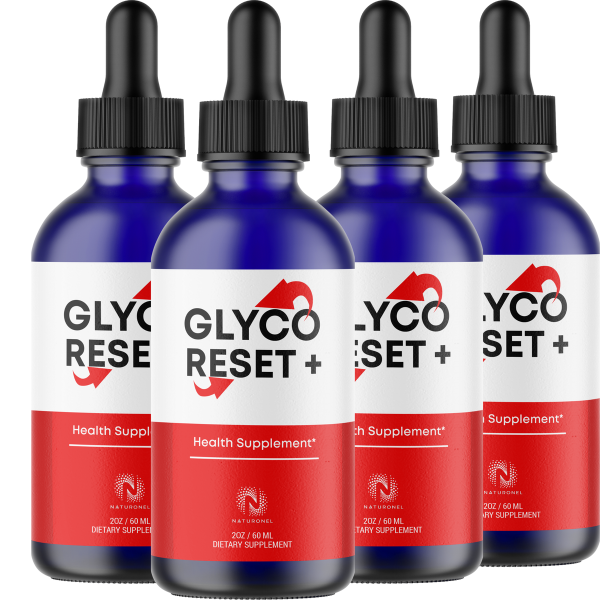 GLYCO RESET+ Liquid Drops – Advanced Metabolic Wellness Formula with L-Arginine HCl, L-Glutamine & L-Tryptophan – Daily Liquid Supplement – Natural Lemon Flavor