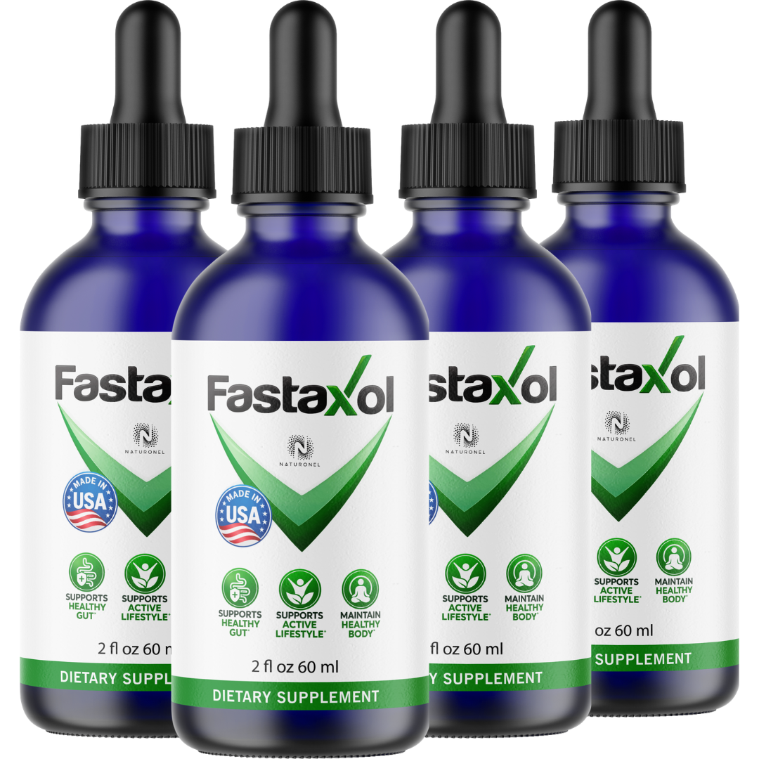 FasfaXol Advanced Liquid Formula (4 Pack) – Amino Acid Blend with L-Arginine HCl, L-Glutamine & L-Tryptophan