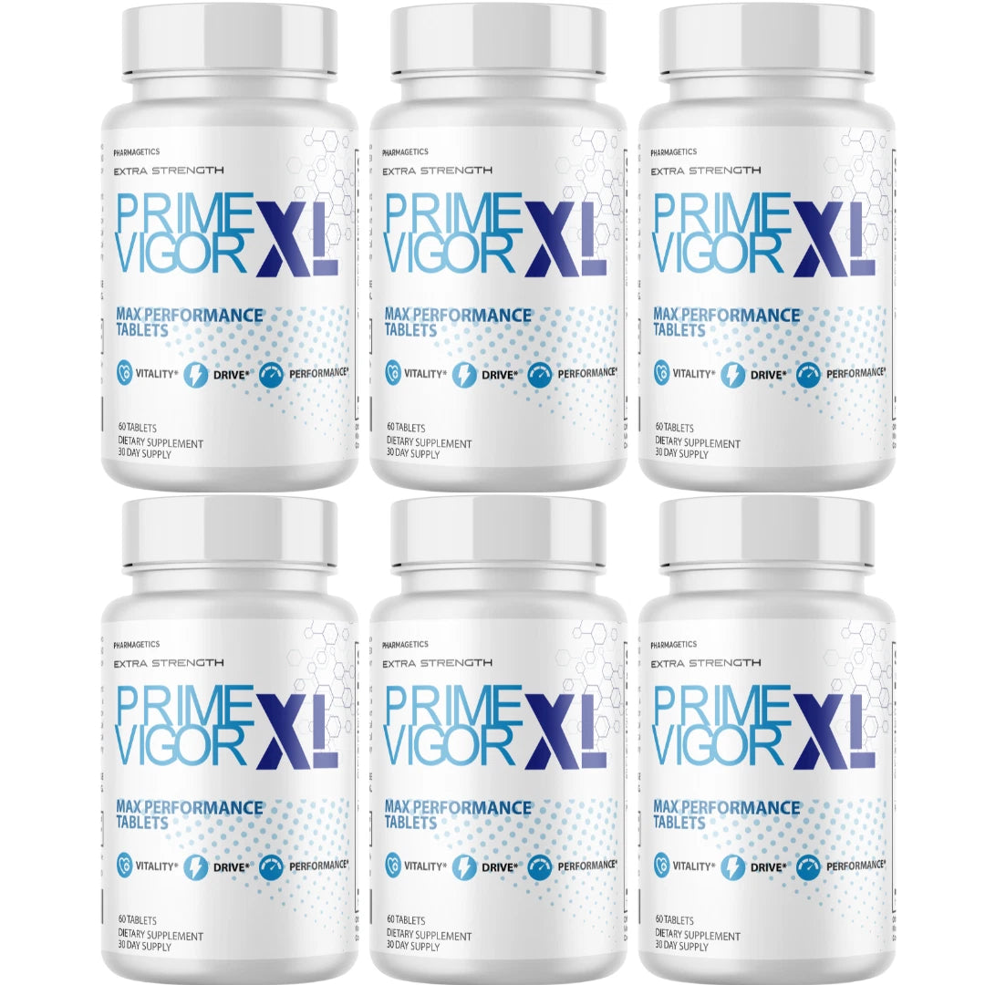 Prime Vigor XL Max Male Performance Supplement - 60 Tablets