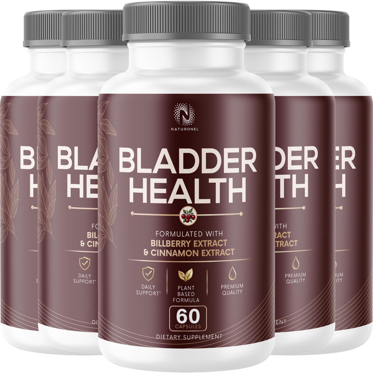 Bladder Health Supplement – Advanced Urinary Tract & Daily Wellness Formula with Saw Palmetto, Pygeum, Uva Ursi, Pumpkin Seed, Bilberry, Cranberry Blend, Vitamins & Botanicals
