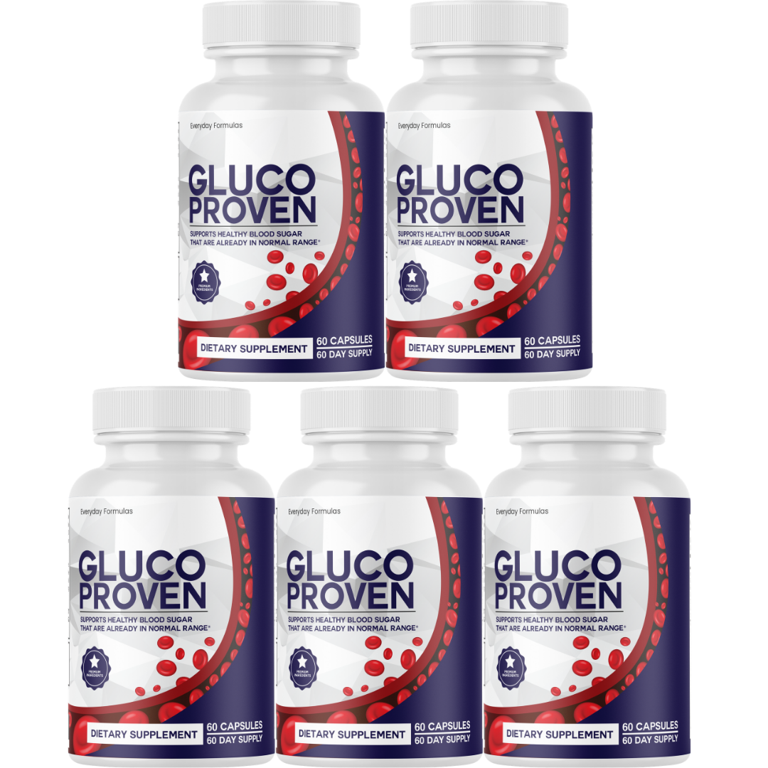 Gluco Proven Healthy Blood Sugar Support Formula 60 Capsules