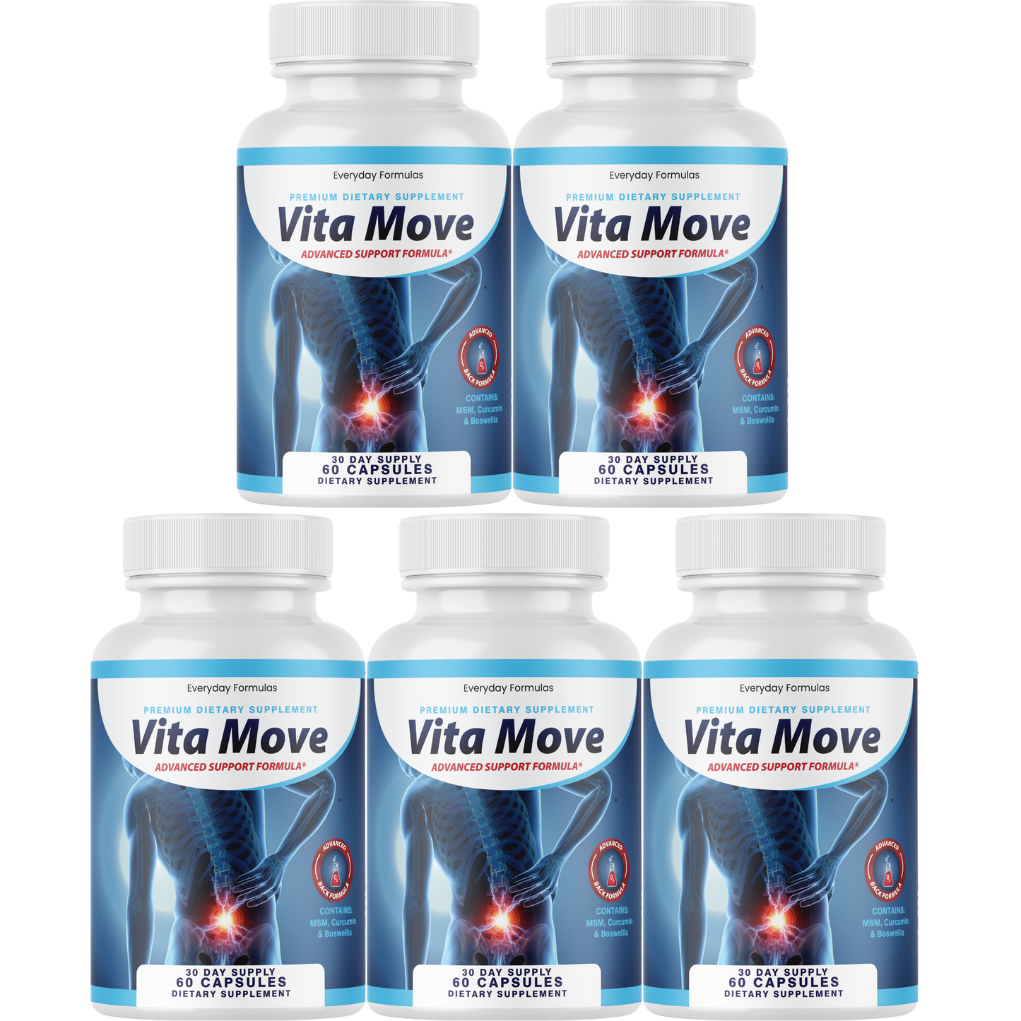 Vita Move Advanced Joint Support Formula 60 Capsules