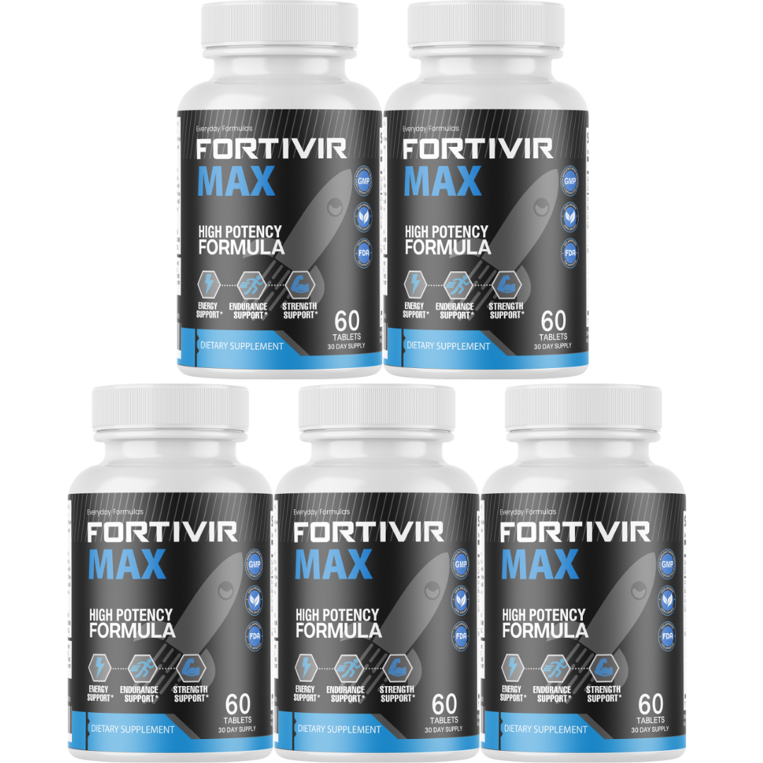 Fortivir Max High Potency Formula For Male Endurance Support 60 Tablets
