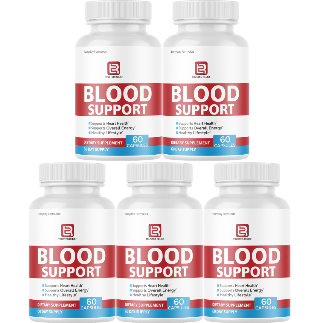 Trusted Relief Blood Support for Managing Sugar & Pressure Levels 60 Capsules