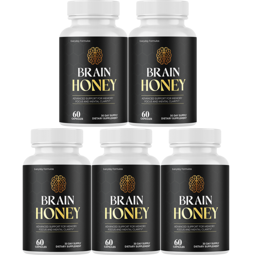 Brain Honey Memory And Clarity Support Supplement 60 Capsules