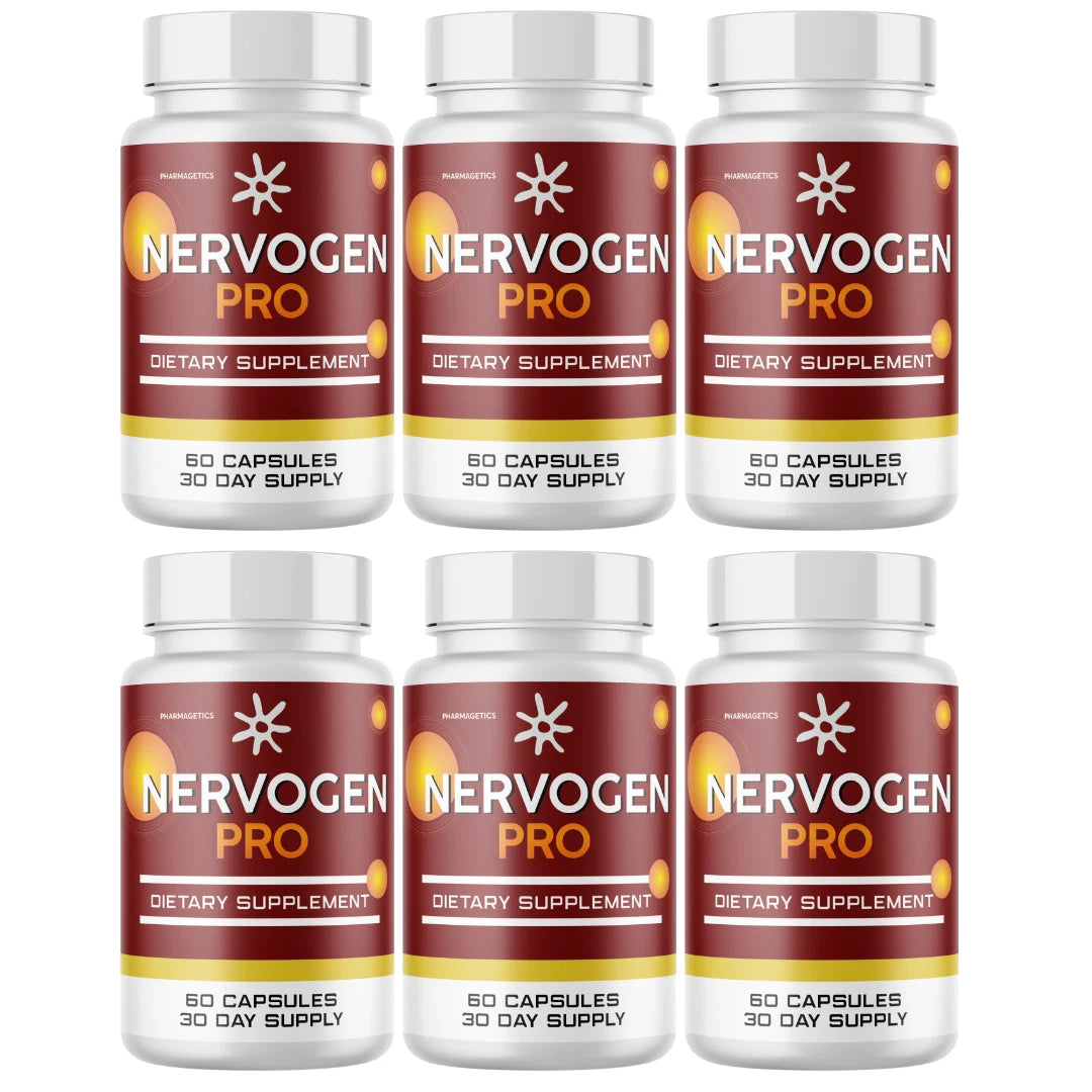 Nervogen Pro Pills Formulated Nerve Pain Relief Supplement 60 Capsules