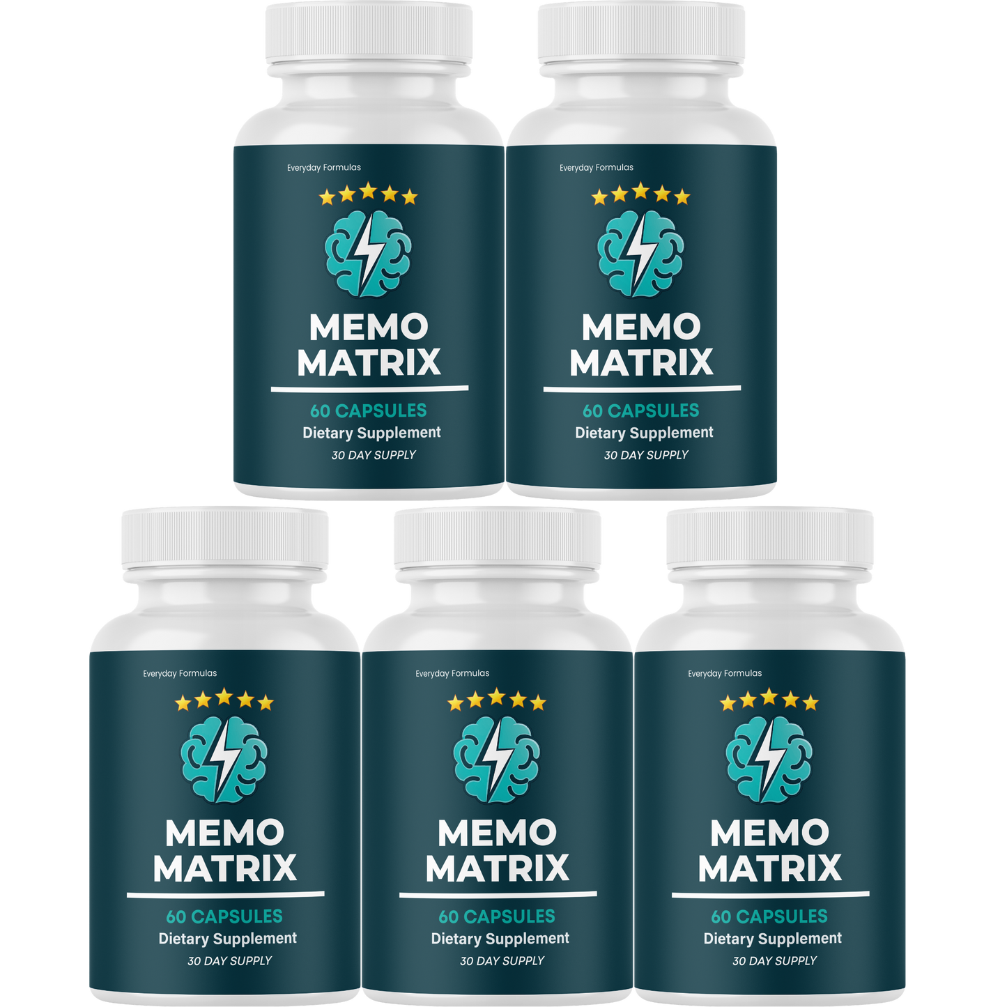 Memo Matrix Brain Health Support Supplement 60 Capsules