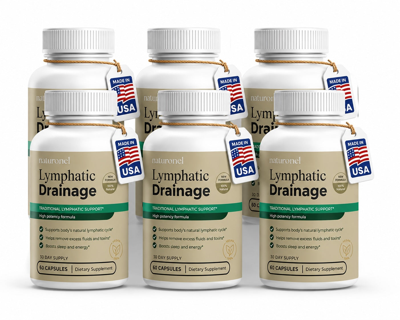 Lymphatic Drainage Supplement – Herbal Lymph Cleanse & Lymphatic Support - Sculptique