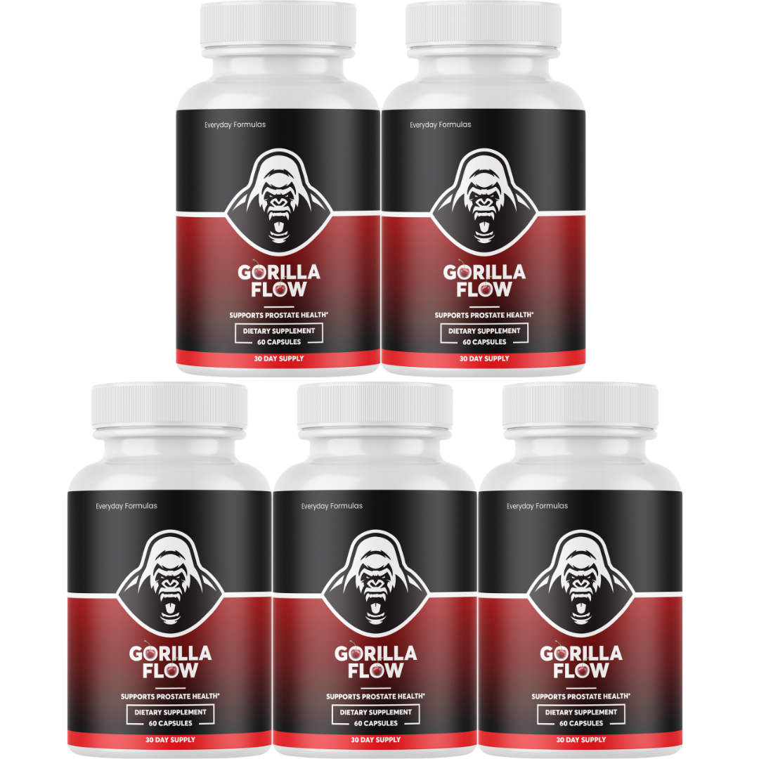 Gorilla Flow Prostate Health Support Supplement 60 Capsules