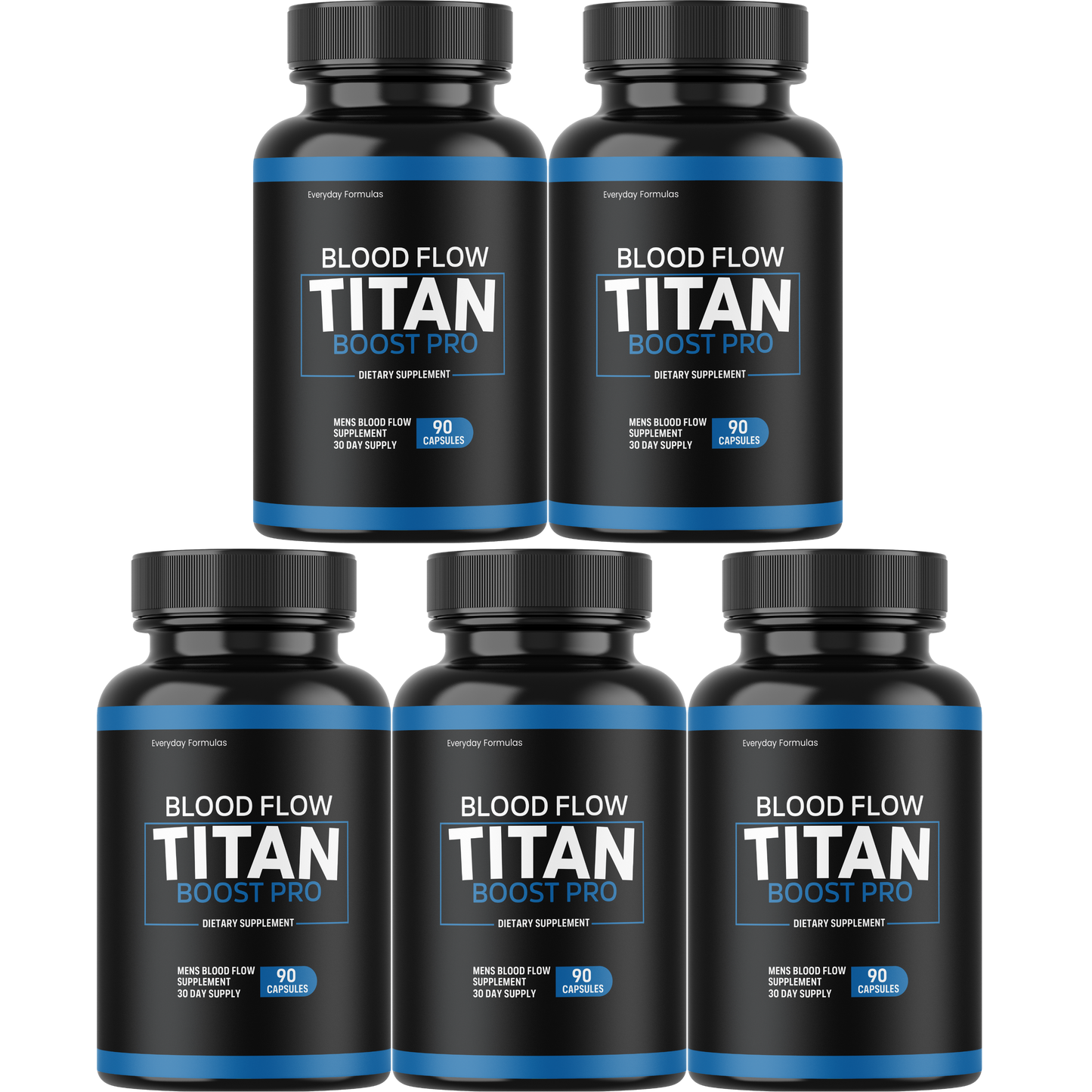 Blood Flow Titan Boost Pro Male Health Support 90 Capsules