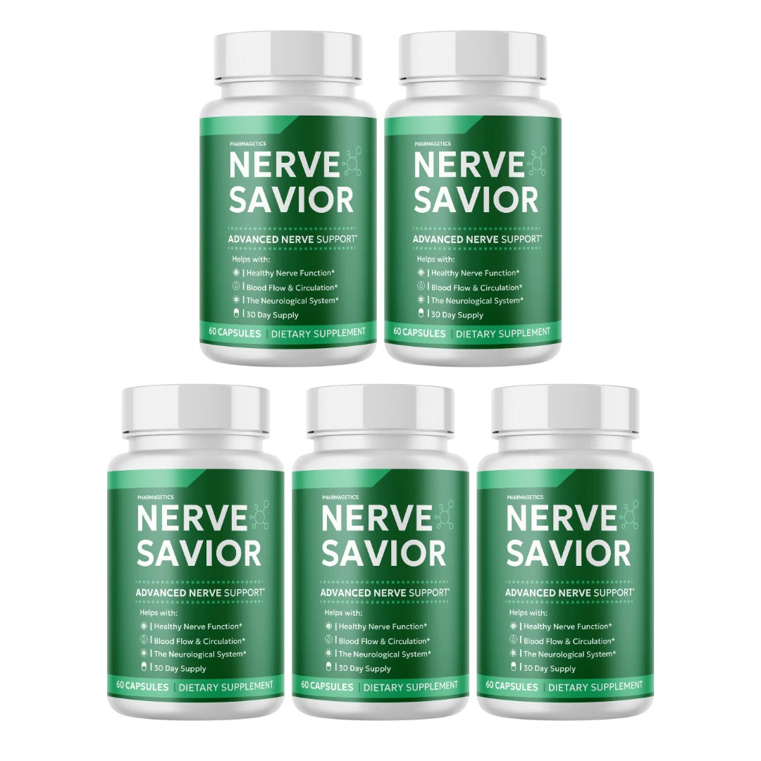 Nerve Savior Advanced Nerve Support Formula - 60 Capsules