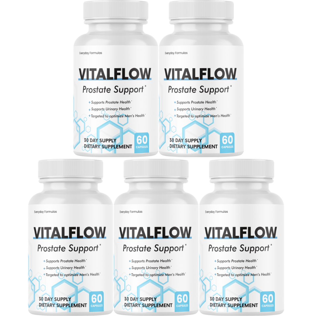 Vital Flow Prostate Health Support Supplement 60 Capsules