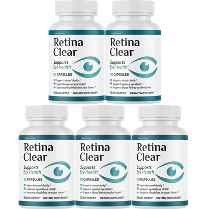 Retina Clear Capsules, RetinaClear Eye Health Support 60 Capsules