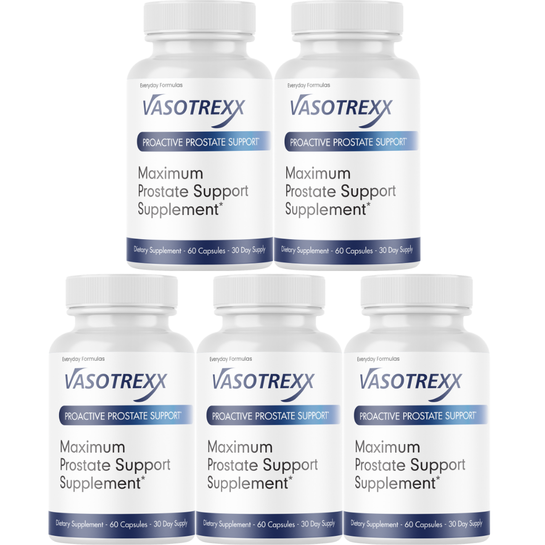 Vasotrexx Maximum Prostate Health Support Supplement 60 Capsules