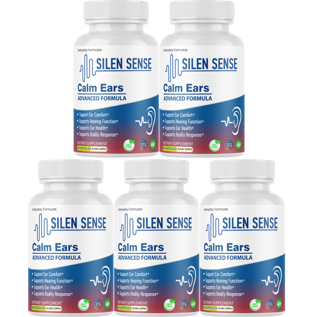 Silen Sense, Calm Ear Support Ear Health Supplement 60 Capsules