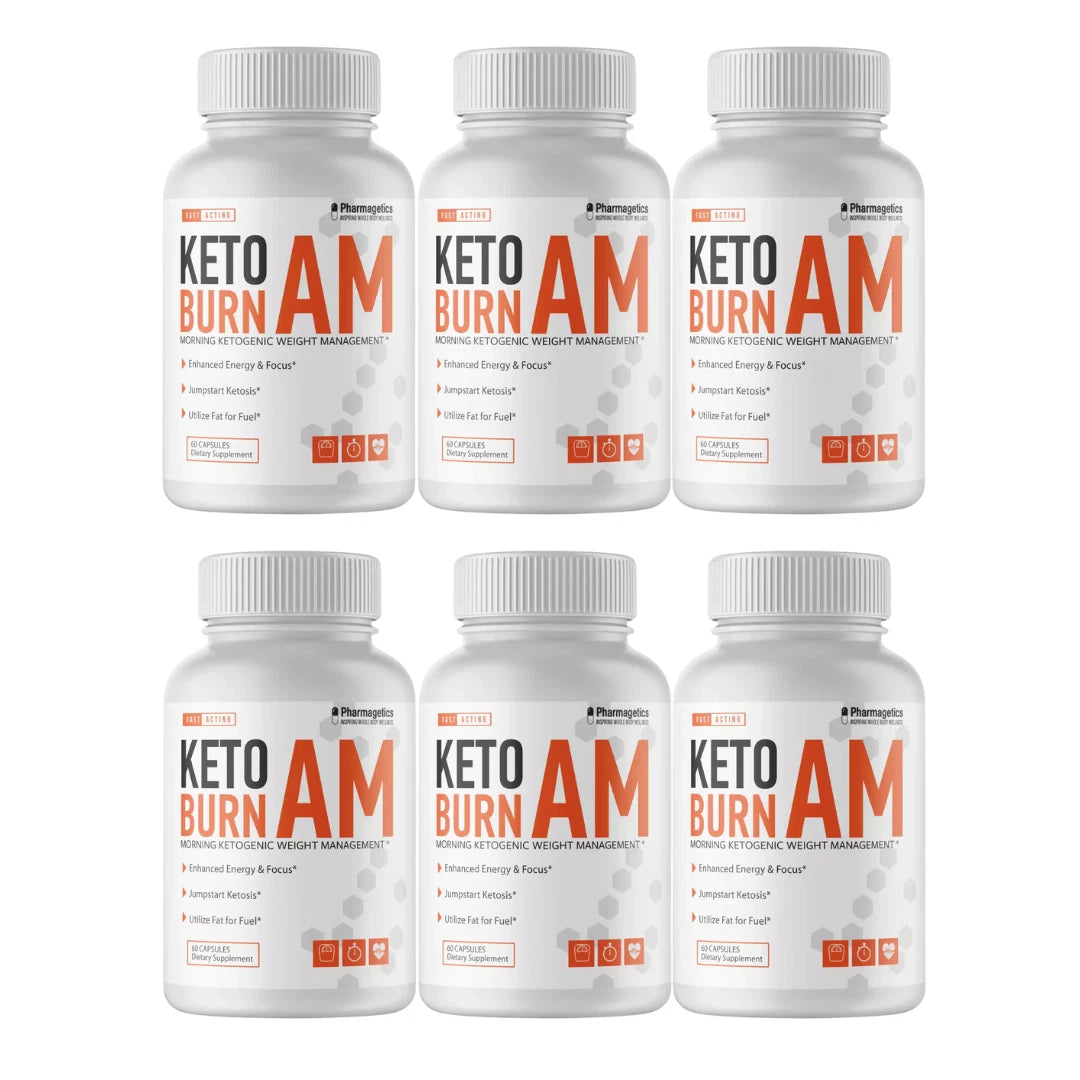 Keto Burn AM Weight Management Support - 60 Capsules