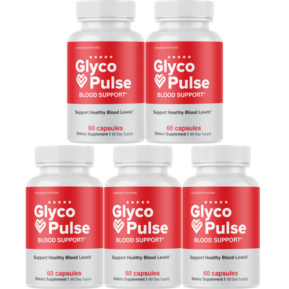 Glyco Pulse Blood Sugar Support Supplement Metabolism & Energy 60 Capsules