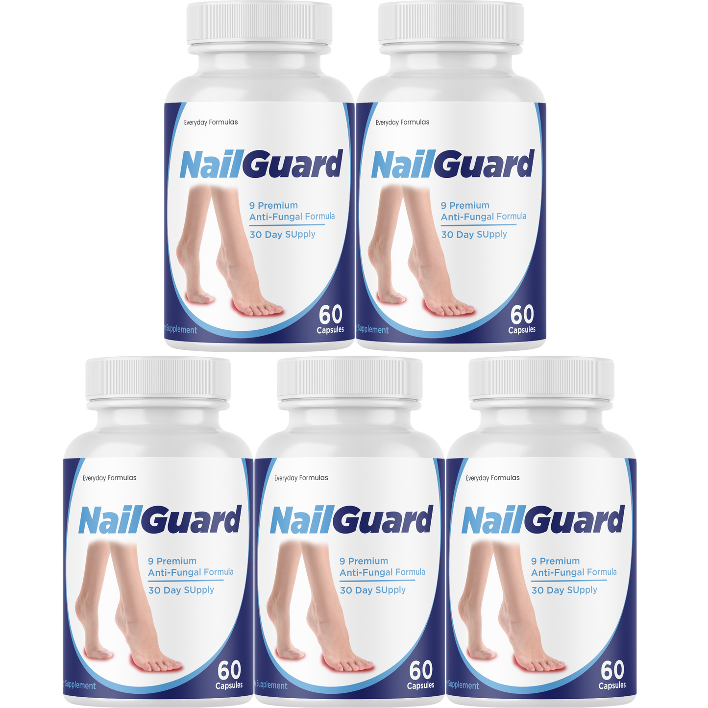 Nail Guard Anti Fungal Formula 60 Capsules