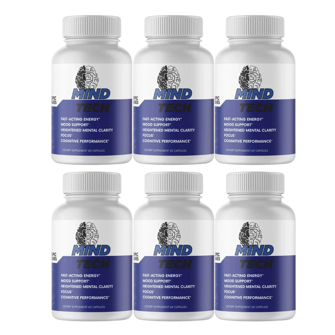 Mind Tech Brain Health Support, Mental Clarity Formula 60 Capsules