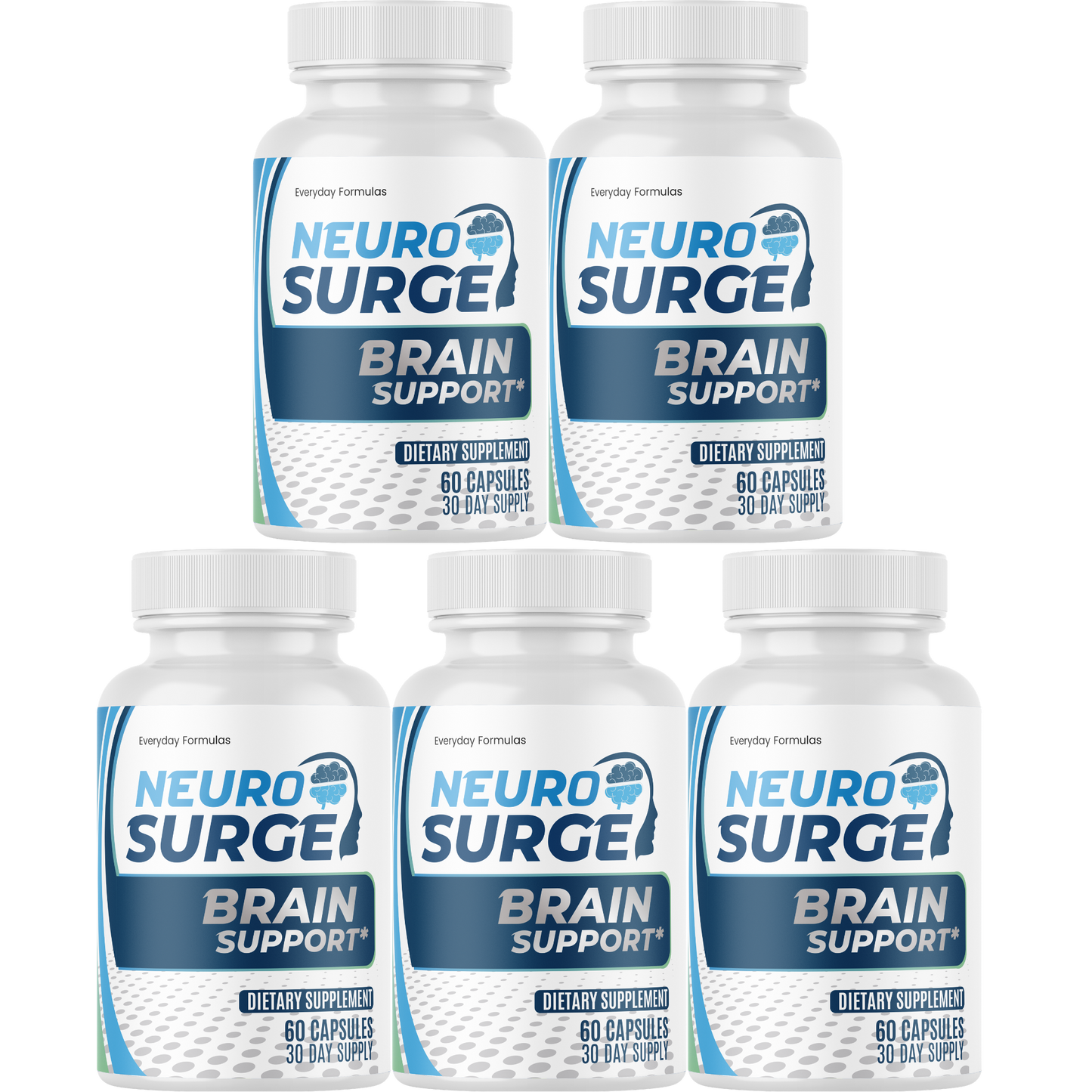Neuro Surge  Healthy Brain Support Dietary Supplement 60 Capsules