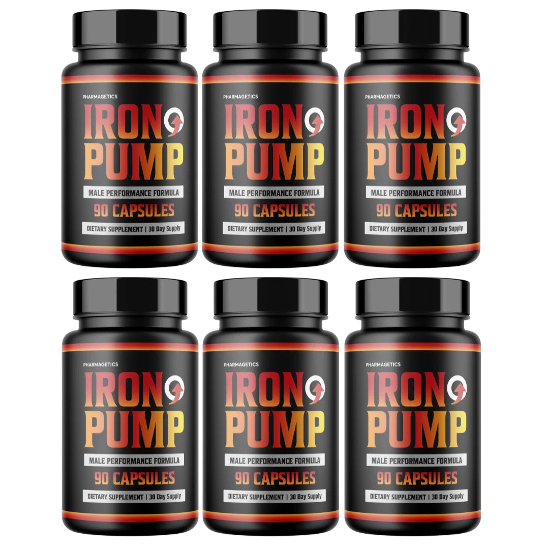 Iron Pump Male Performance Formula - 90 Capsules