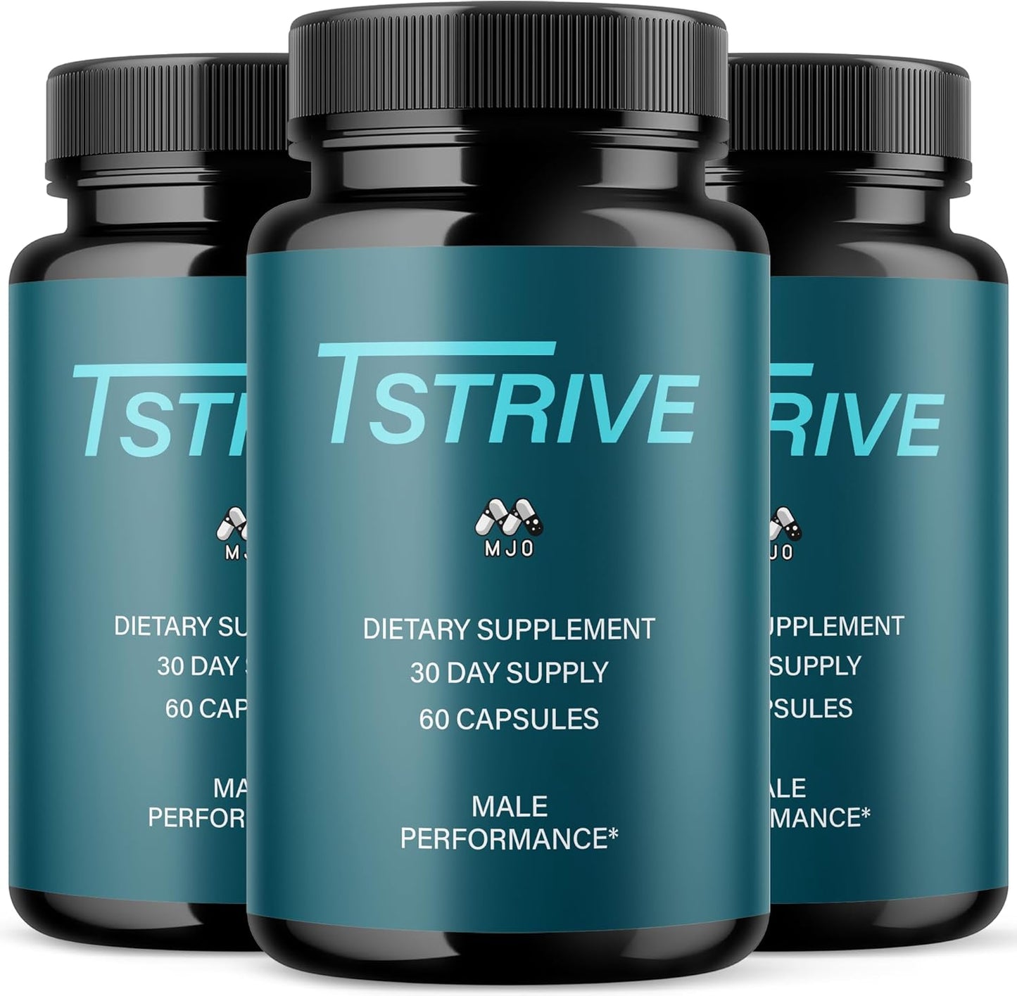(3 Pack) Tstrive for Men, Official T Strive Pills for Men with All Natural Ingredients, Maximum Strength Tstrive Men's Supplement with Vitamins Supporting Wellness and Advanced Health (180 Capsules)