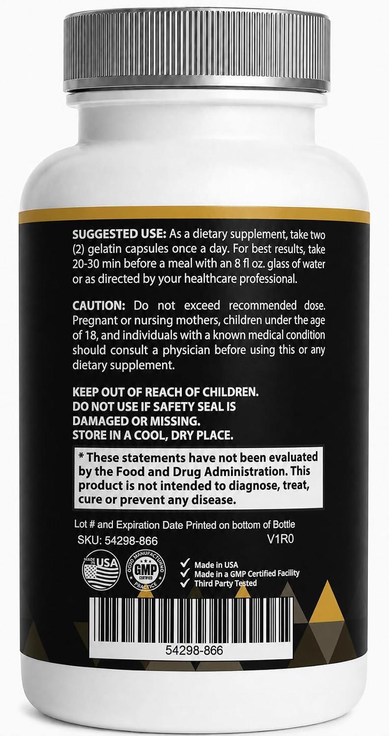 Highest Potency Black Shilajit for Men (10Pack) 80% Fulvic Acid – Tongkat Ali, Ashwagandha, Boron &amp; Black Pepper | 85+ Trace Minerals &amp; Fulvic Acid | Pure Himalayan Shilajit Capsules