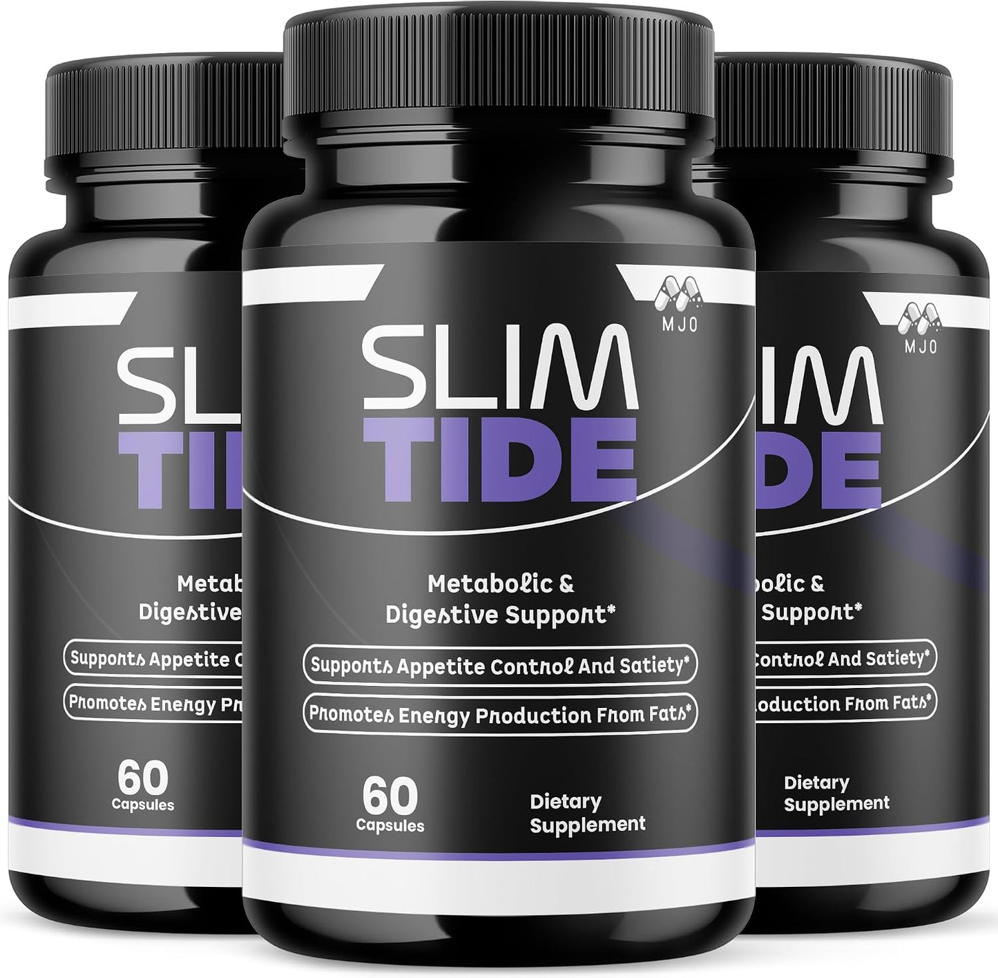 (3 Pack) Slim Tide Capsules, Official SlimTide Weight Management Pills with All Natural Ingredients, Advanced Formula Wellness Supplement with Maximum Strength Active Lifestyle Vitamins (180 Capsules)