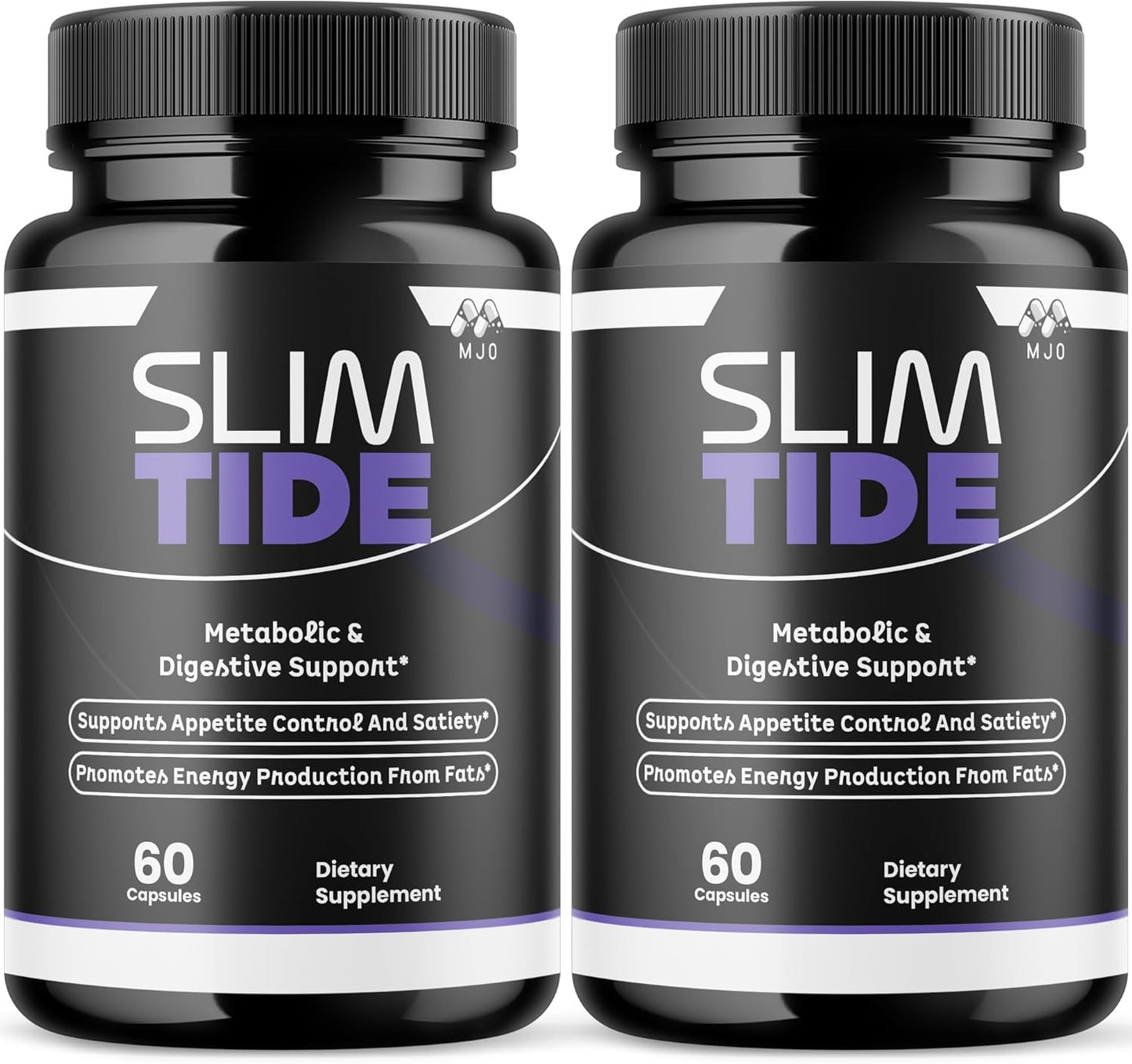 (2 Pack) Slim Tide Capsules, Official SlimTide Weight Management Pills with All Natural Ingredients, Advanced Formula Wellness Supplement with Maximum Strength Active Lifestyle Vitamins (120 Capsules)