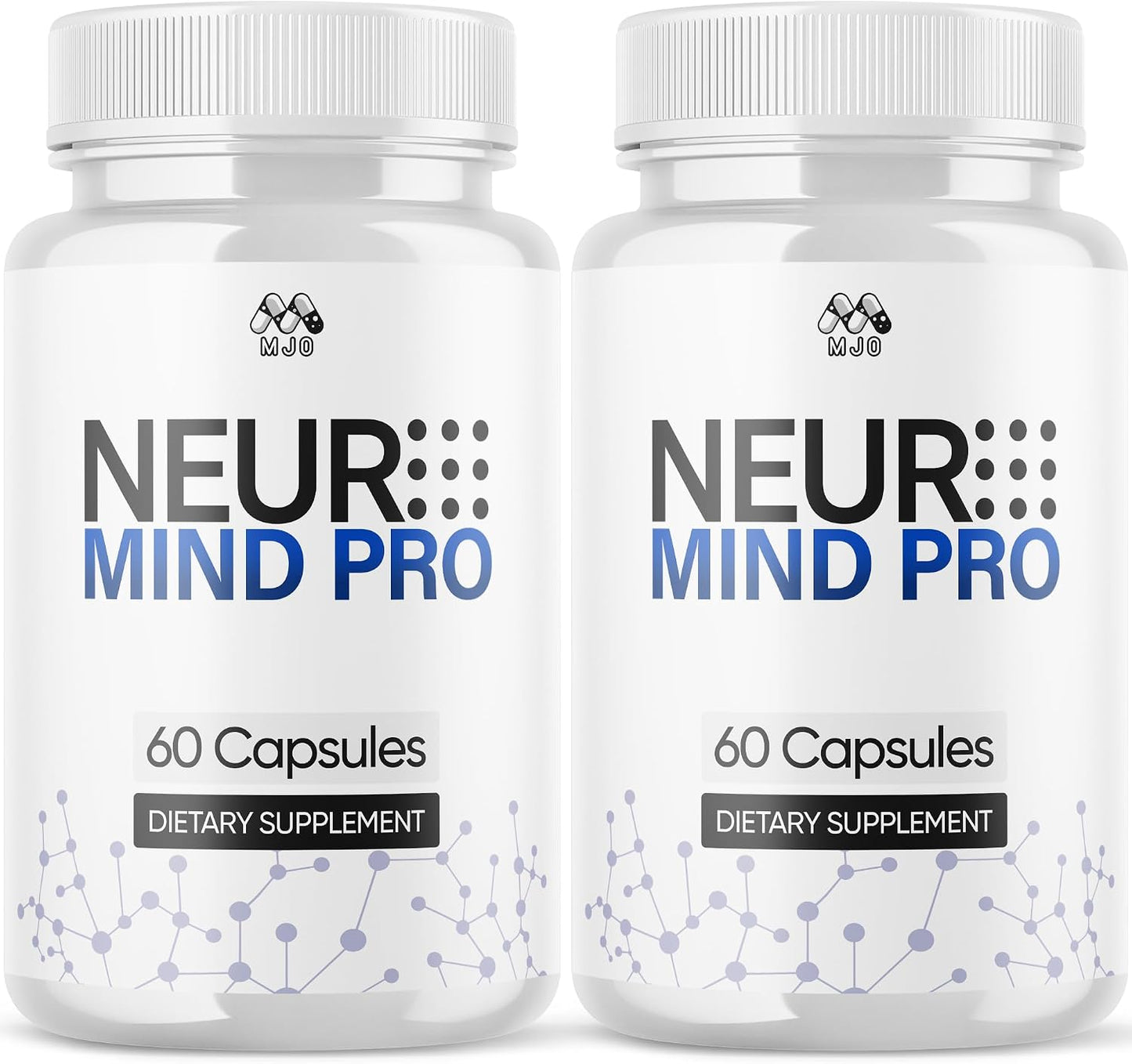 (2 Pack) Neuro Mind Pro Capsules, Official NeuroMind Pro Brain Health Pills with All Natural Ingredients, Brain Health and Wellness Supplement with Premium Vitamins for Women and Men (120 Capsules)