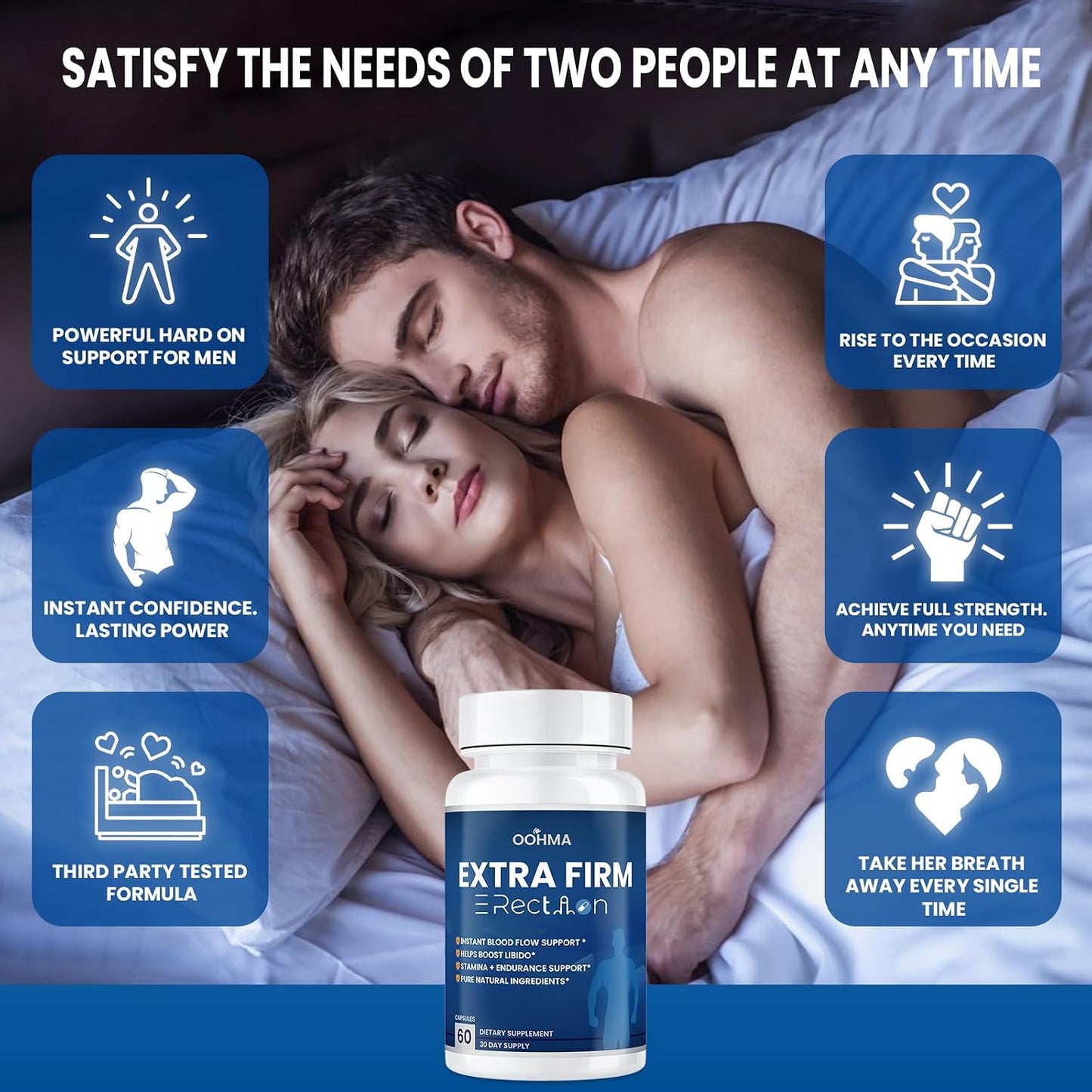 New Male Enhancing Supplement, Designed to be Fast Acting for Blood Flow to Gain Length &amp; Girth + Stamina, Increase Size, Strength, Maca, Epimedium, and Other Natural Ingredients, 3rd Party Tested