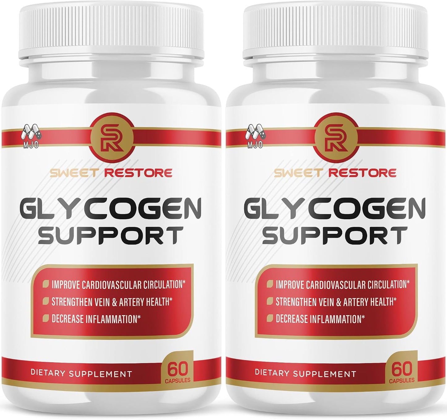 (2 Pack) Sweet Restore Glycogen Support Capsules, Official Sweet Restore Glycogen Support Pills with All Natural Ingredients, Overall Health and Wellness with Max Strength Multivitamin (120 Capsules)