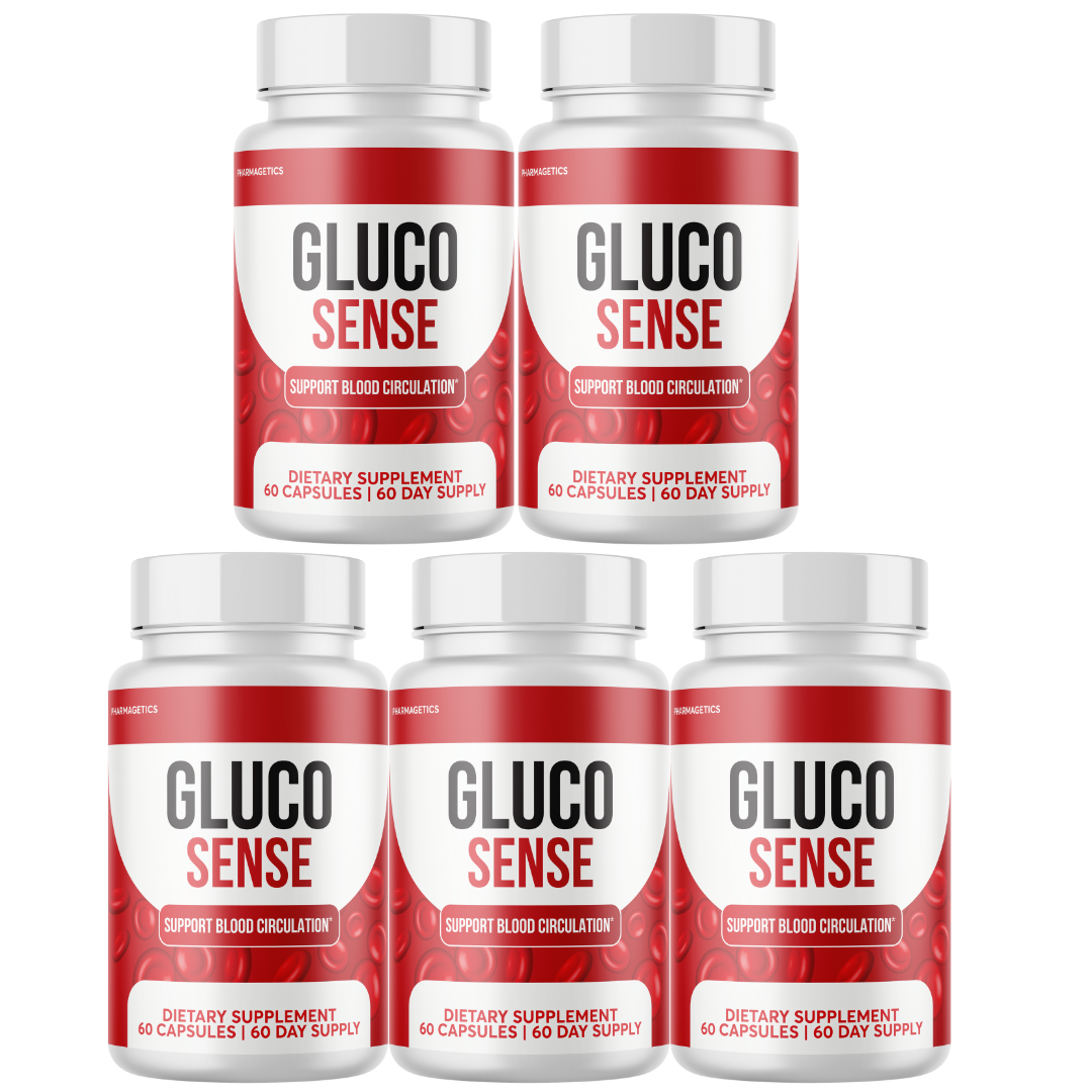 Glucosense Healthy Blood Circulation Support Supplement 60 Capsules