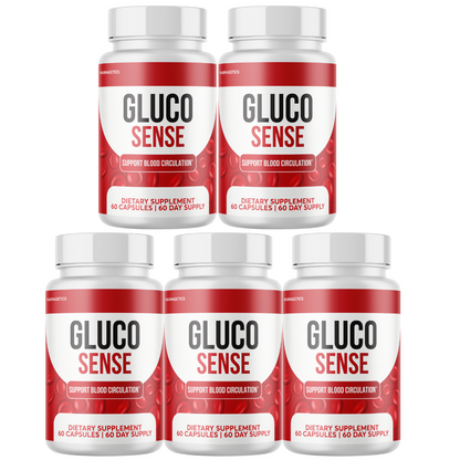 Glucosense Healthy Blood Circulation Support Supplement 60 Capsules