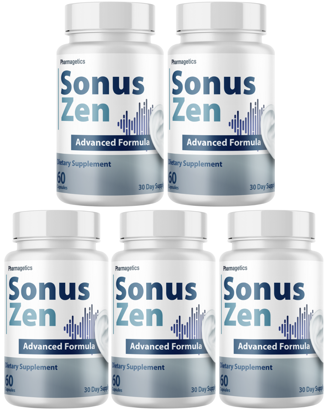 Sonus Zen- Clear Hearing Support Formula, Tinnitus Relief 60 Capsules