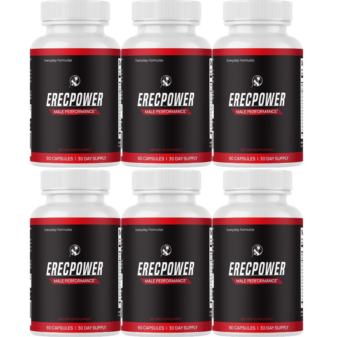 ErecPower Male Performance Support Supplement 90 Capsules
