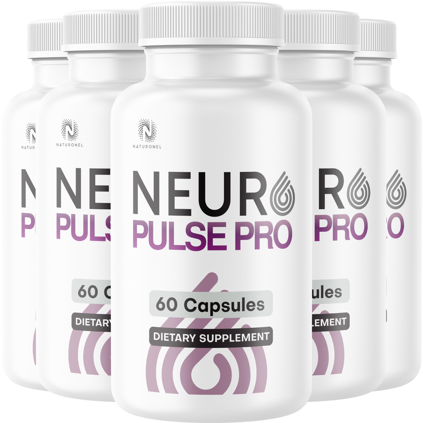 Neuro Pulse Pro (5 Pack) Brain Supplement – Advanced Nootropic Formula with Vitamins, Minerals & Botanical Extracts – Cognitive Focus, Memory & Mental Clarity Support