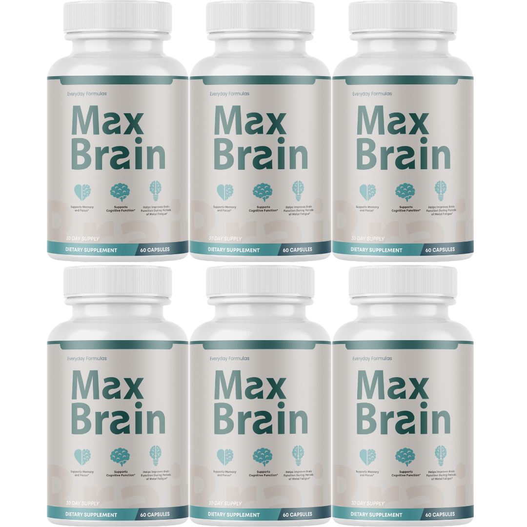 Max Brain, Brain Health Support Supplement 60 Capsules